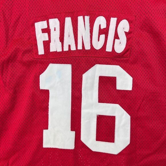 Vtg Steve Francis Jersey 60 Red All Star LA 2004 #14 Reebok For NBA Athlete +2 L - Picture 12 of 12